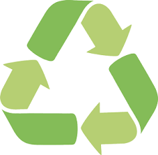 Reduce Reuse Recycle green logo